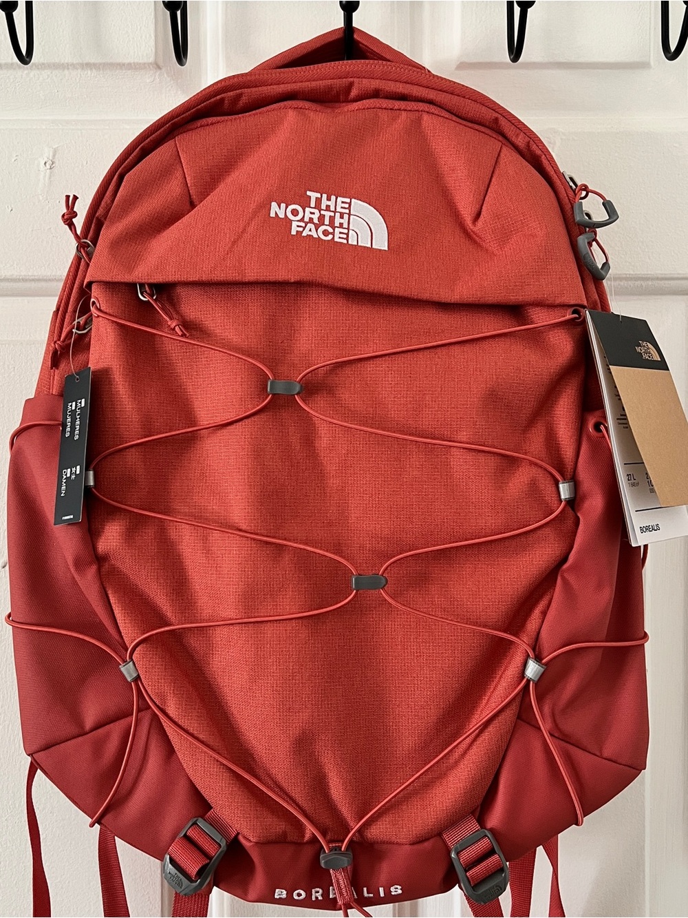 The North Face Women Borealis Travel Hike Laptop Backpack - 27L Mars Dust Dark